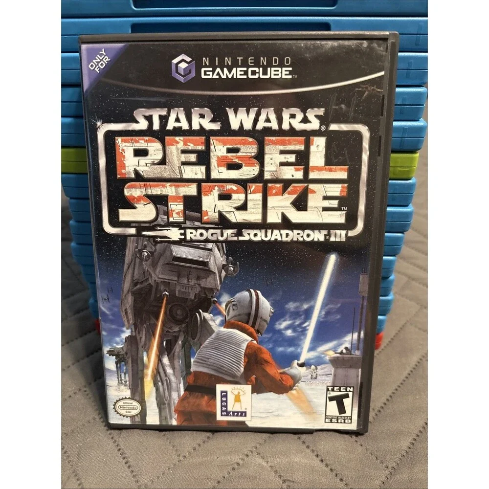 Star Wars Rogue Squadron 3-Rebel Strike - Nintendo Cube